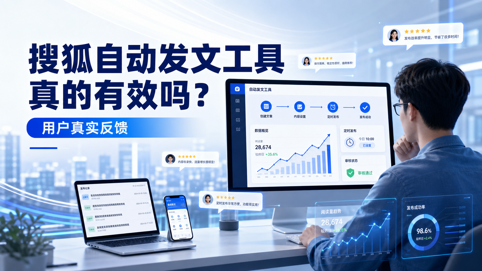 搜狐自动发文工具真的有效吗?三门峡用户的真实反馈